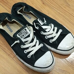 Converse All Star Black Canvas Shoes